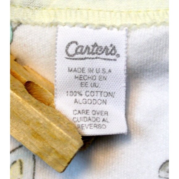 Carter's Baby Cotton Receiving Blanket Baby Animal Bear Giraffe Lamb Duck Unisex - Picture 7 of 8